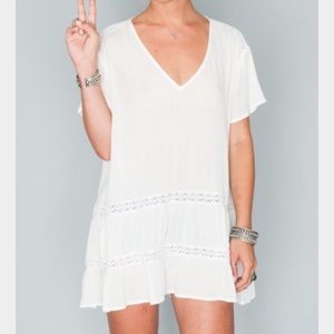 Show me your Mumu dune tunic dress with lace